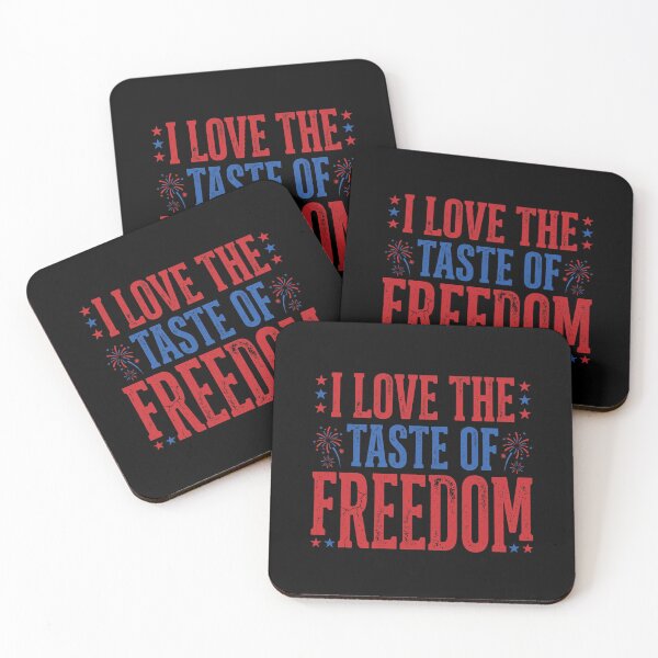 Item preview, I Love The Taste Of Freedom American Patriot Independence Day designed and sold by SofenArt.