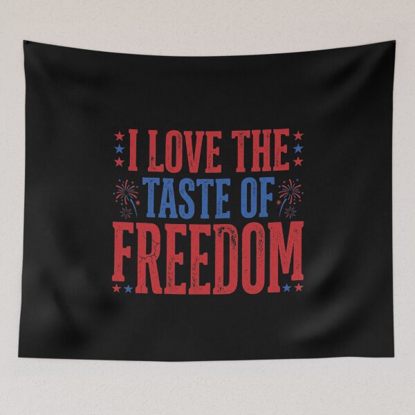 Item preview, I Love The Taste Of Freedom American Patriot Independence Day designed and sold by SofenArt.