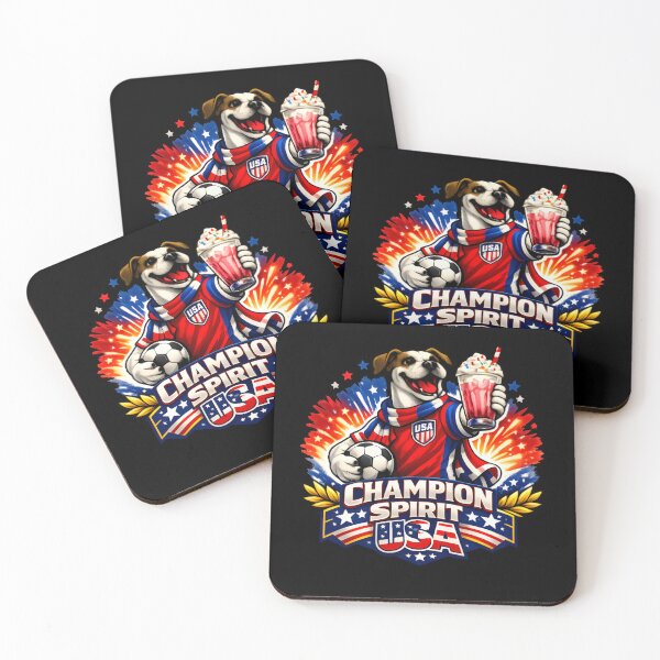 Item preview, Bulldog Soccer Fan – USA Pride designed and sold by Fumo-Dolce.