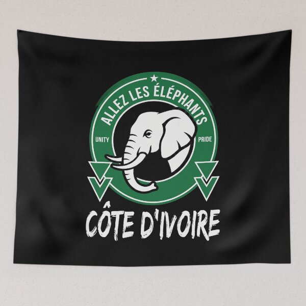 Item preview, Allez Les Éléphants Unity Pride À Côte D'Ivoire Football Fan designed and sold by SofenArt.