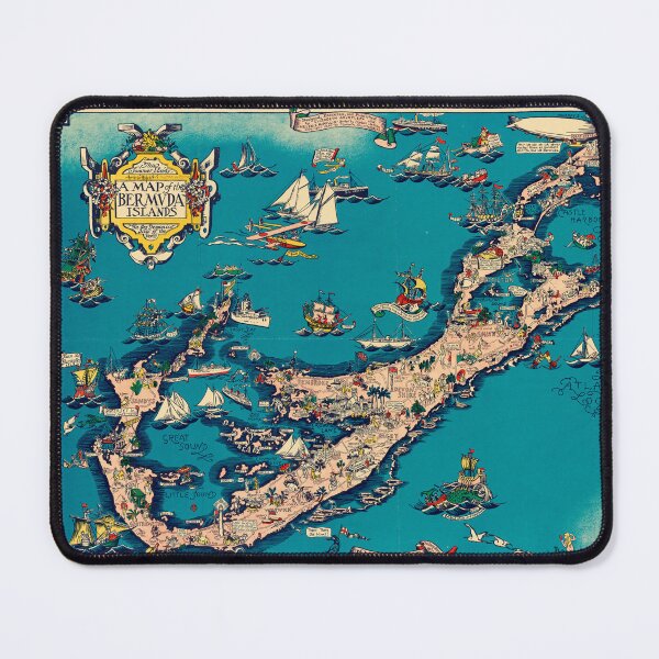 Item preview, BERMUDA ISLAND designed and sold by THE GOOD FIND.