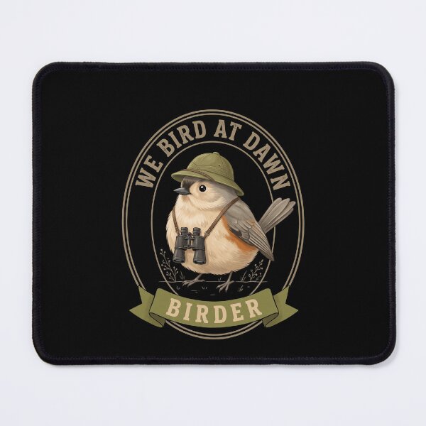 Item preview, We Bird At Dawn Birder Birdwatching Hobby Nature Lover designed and sold by SofenArt.