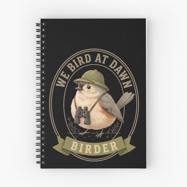 Item preview, We Bird At Dawn Birder Birdwatching Hobby Nature Lover designed and sold by SofenArt.