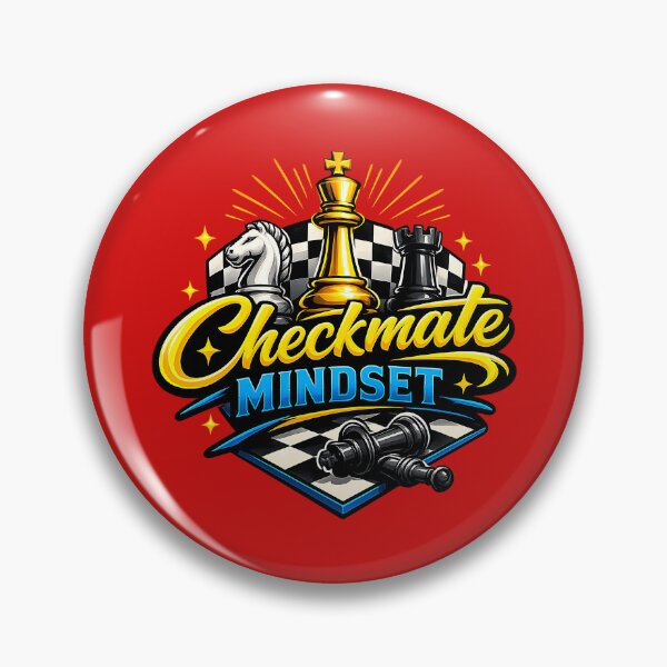 Item preview, Checkmate Mindset Chess Design | Colourful Strategic Thinker Graphic designed and sold by DesignHouse07.