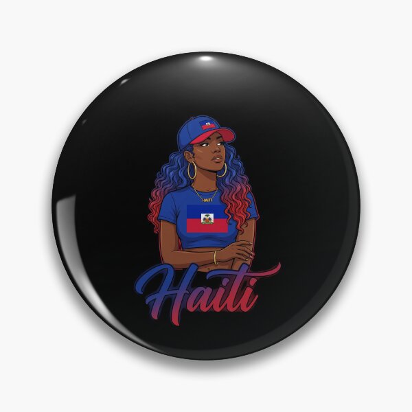 Item preview, Haiti Haitian Pride Heritage Woman designed and sold by SofenArt.