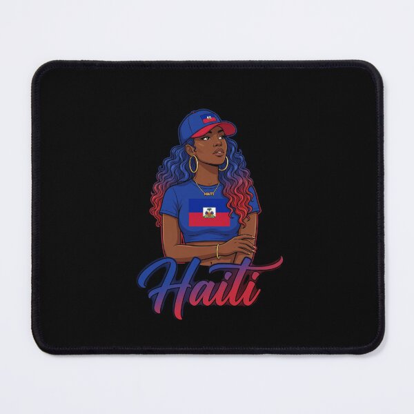 Item preview, Haiti Haitian Pride Heritage Woman designed and sold by SofenArt.
