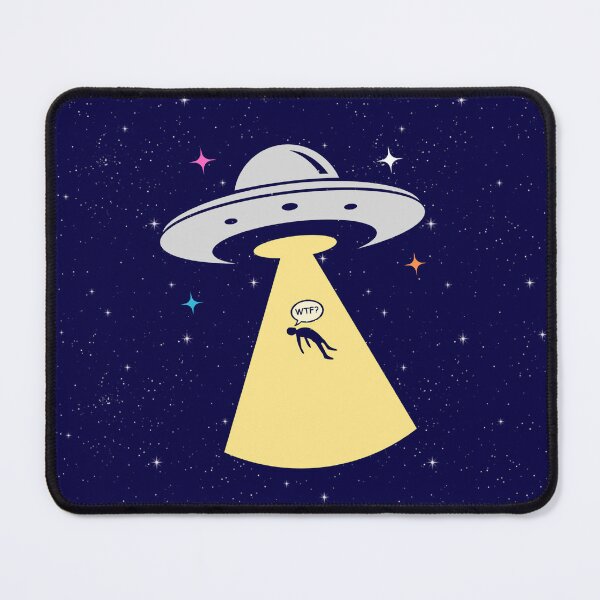 Item preview, Funny UFO Abduction designed and sold by Volt Junkies.