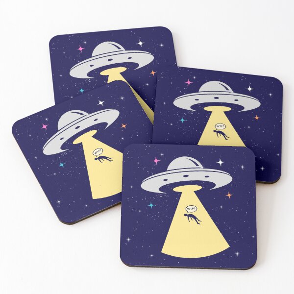 Item preview, Funny UFO Abduction designed and sold by Volt Junkies.