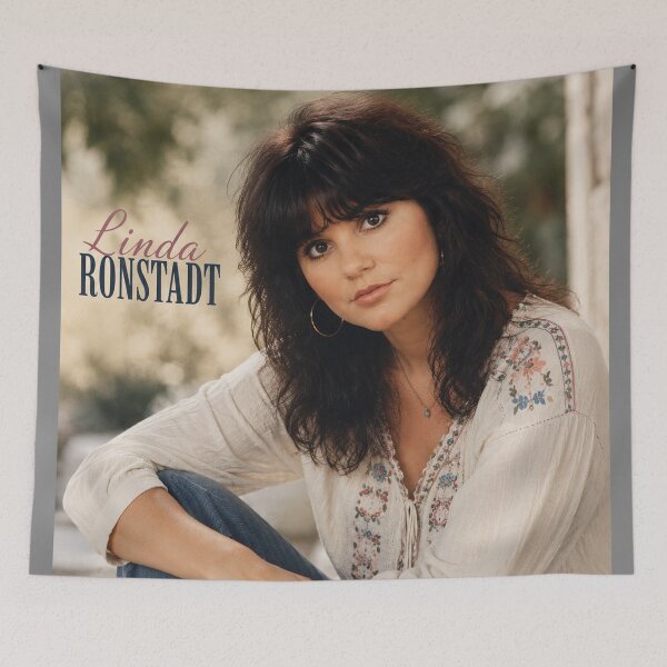 Item preview, Vintage Portrait of Linda Ronstadt designed and sold by chatehilarius.