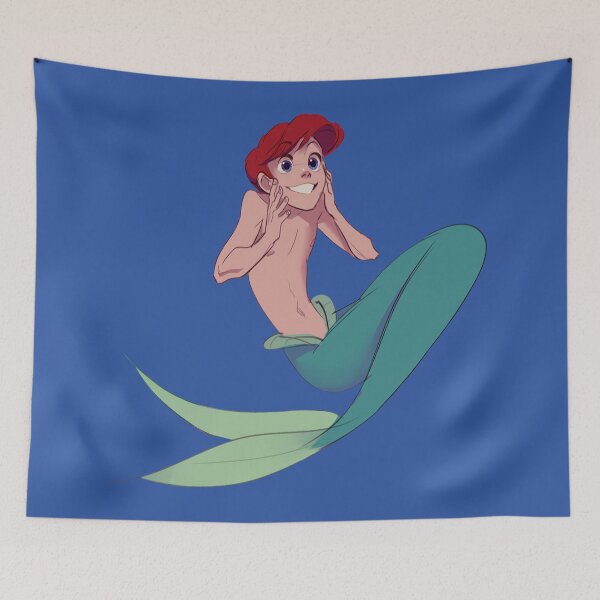 Item preview, The Little Merman; Blue designed and sold by Marco Bottiglieri.