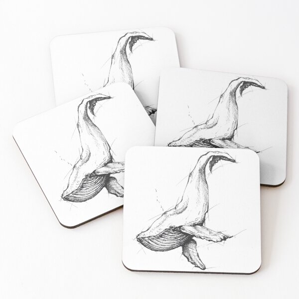 Item preview, Humpback Whale Sketch designed and sold by Sketchoz.