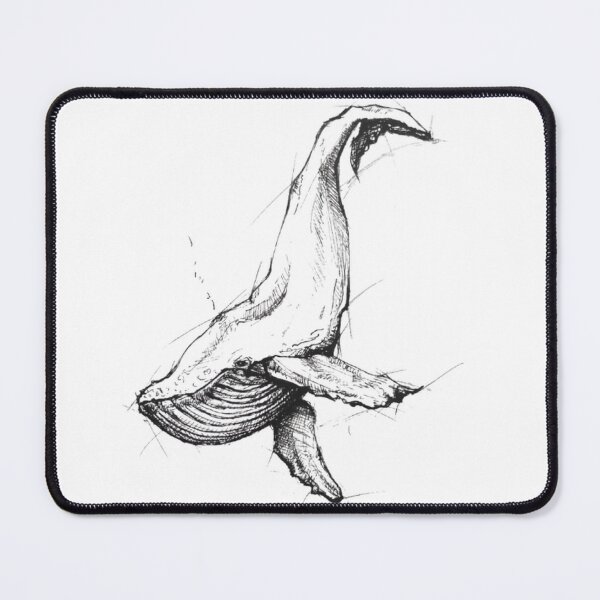 Item preview, Humpback Whale Sketch designed and sold by Sketchoz.