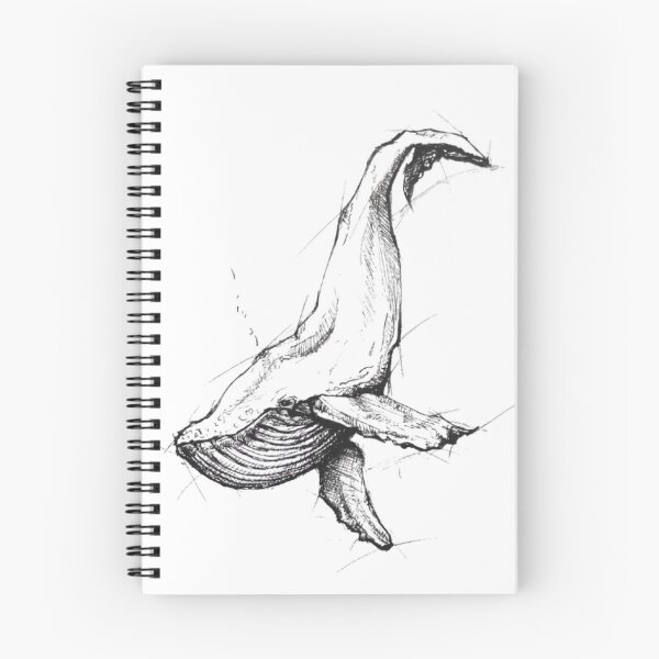 Item preview, Humpback Whale Sketch designed and sold by Sketchoz.