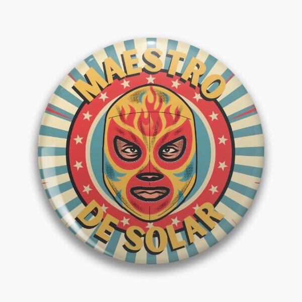 Item preview, Maestro de Solar Luchador designed and sold by Volt Junkies.