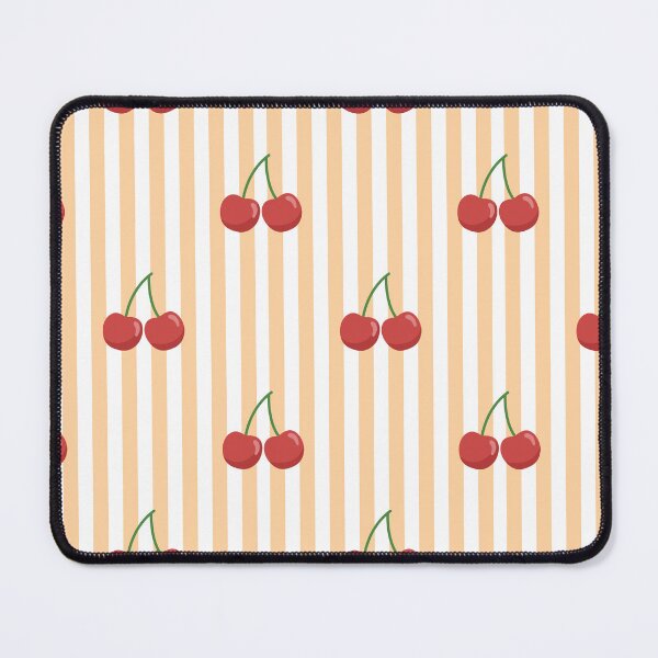 Item preview, Cherry Pattern Phone Case for Girls | Retro Cherry Journal for Students | Sweet Fruit Striped Blanket for Mom | Modern Cherry Tote Bag for Teachers | Whimsical Cherry Mug for Friends designed and sold by VivaFy.