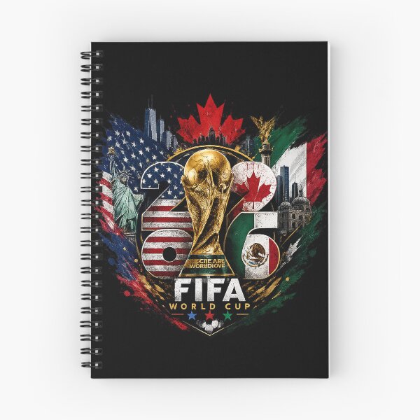 Aperçu de l'œuvre Tournoi de football d'Amérique du Nord 2026 - Nations Unies, pays hôte (vintage) créée et vendue par RedoneDesignART ⭐⭐⭐⭐⭐.