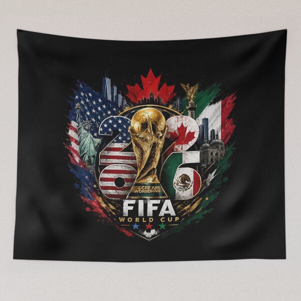 Item preview, North America Soccer Tournament 2026 - United Host Nations Vintage designed and sold by RedoneDesignART ⭐⭐⭐⭐⭐.