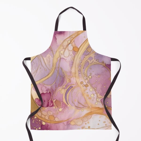 Item preview, Amethyst & Gold Fluidity designed and sold by LiveLearnCreate.