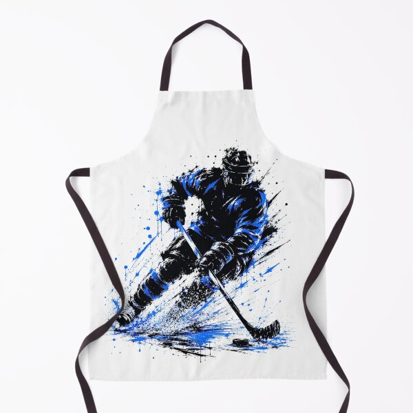 Item preview, Electric blue ice hockey fury designed and sold by BlueBerry45.