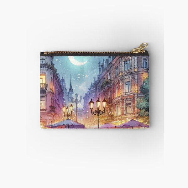 Item preview, Summer Night in the City Watercolor designed and sold by Pioneer Spirit Market.