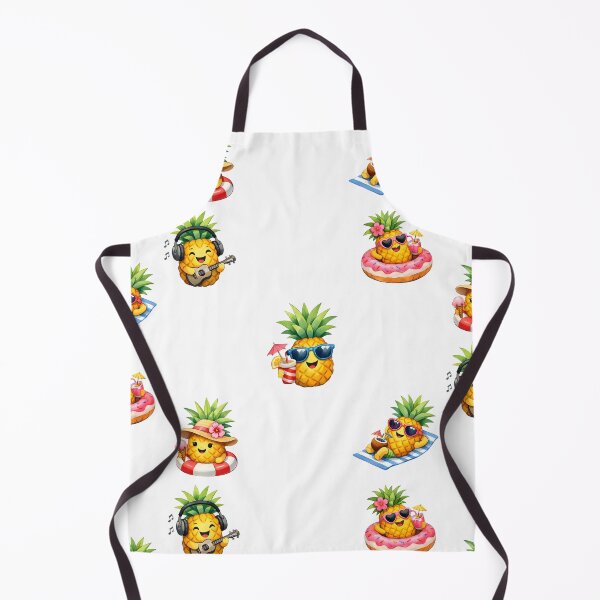 Item preview, Cool Summer Beach Pineapples designed and sold by silviaol.