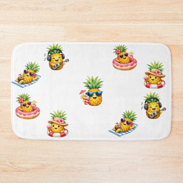 Item preview, Cool Summer Beach Pineapples  designed and sold by silviaol.