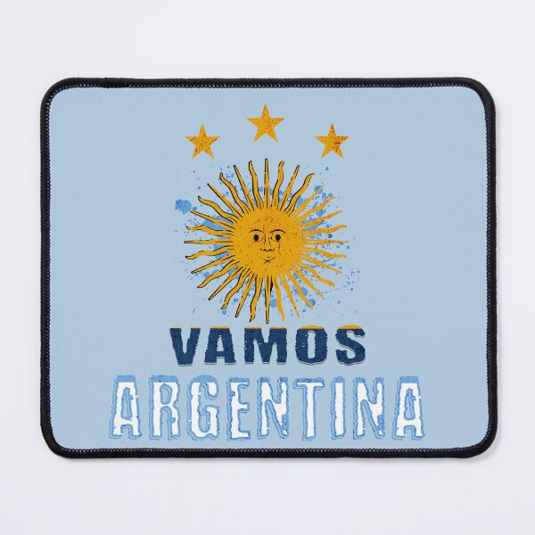Item preview, RETRO VAMOS ARGENTINA SHIRT SUN OF MAY ALBICELESTE designed and sold by MonsoonInkX.