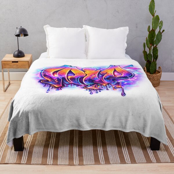 Item preview, RIP – Neon Graffiti Drip Lettering with Electric Glow designed and sold by NeonSpiritArt.