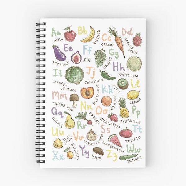 Item preview, Fruit and Vegetables Alphabet designed and sold by Those Pencil Shavings.