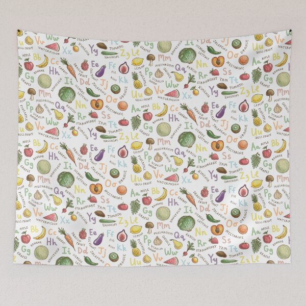 Item preview, Fruit and Vegetables Alphabet designed and sold by Those Pencil Shavings.