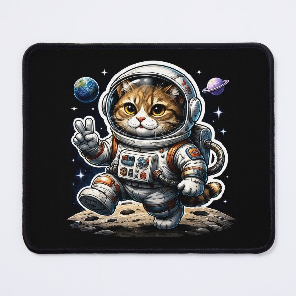Item preview, Astronaut Cat designed and sold by layalistoresa.