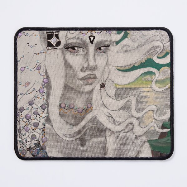 Item preview, Sea Nymph on the ocean in color designed and sold by Cheshirkat7.