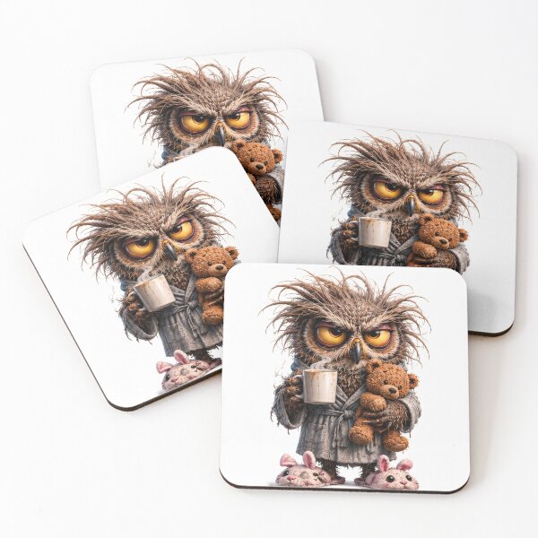 Item preview,  Grumpy Morning Owl designed and sold by layalistoresa.