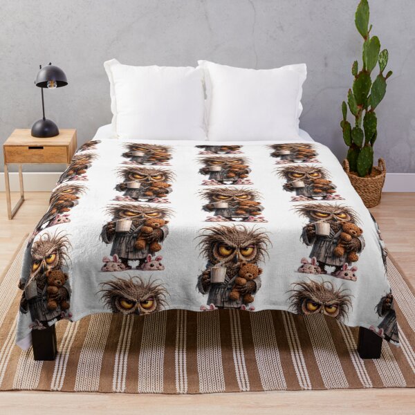 Item preview, Grumpy Morning Owl designed and sold by layalistoresa.