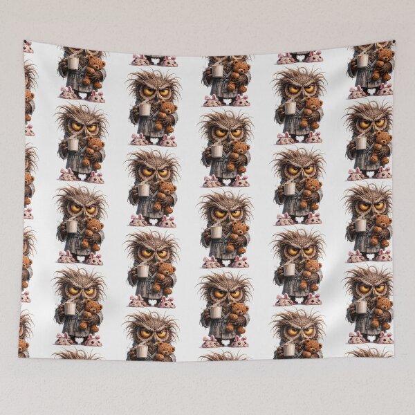 Item preview,  Grumpy Morning Owl designed and sold by layalistoresa.