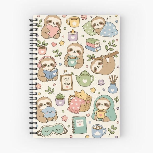 Item preview, Cozy Sloth Self-Care Pattern designed and sold by Soft Berry Studio.