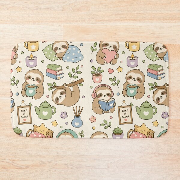 Item preview, Cozy Sloth Self-Care Pattern designed and sold by Soft Berry Studio.