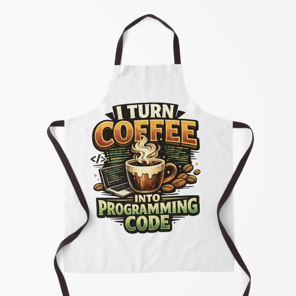 Item preview, I Turn Coffee Into Programming Code designed and sold by mansourhamid.