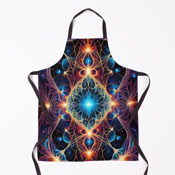 Item preview, Futuristic Mandala Space Core Neon Energy designed and sold by CuteSlothWorld.
