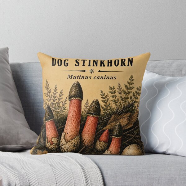 Item preview, Dog Stinkhorn Mushrooms designed and sold by StudioBloodmoon.