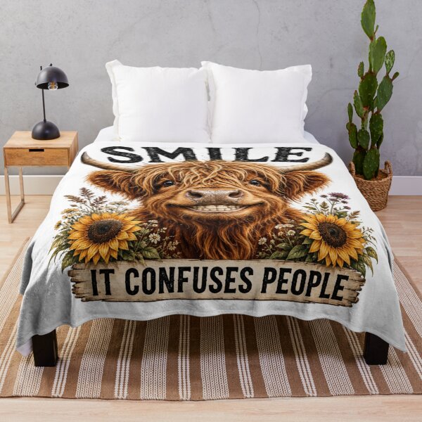 Item preview, Smile It confuses People designed and sold by INKRebelGraphic.