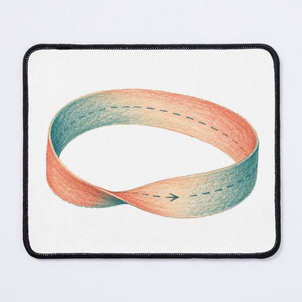 Item preview, Mobius Strip One Sided Topology Geometry designed and sold by eignvalue.