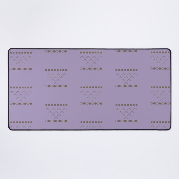 Item preview, Muted Lavender and Taupe Geometric Cipher designed and sold by CaramelCo.