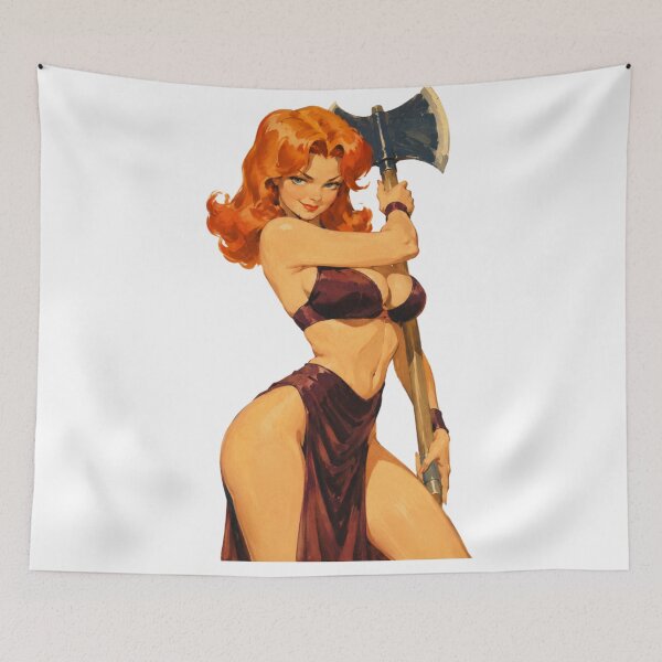 Item preview, Battle Maiden Vintage Pinup designed and sold by Cosplayvintage.