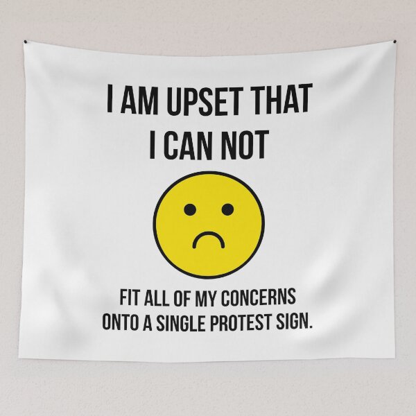 Item preview, A single protest sign designed and sold by Rachel the Artist .