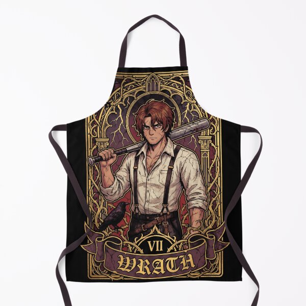 Item preview, Limbus Company Wrath Tarot designed and sold by Senpaiwaves.