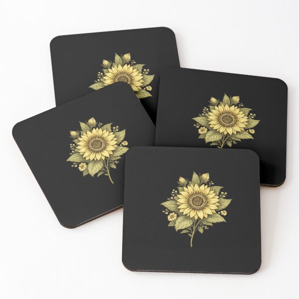 Item preview, Vintage Sunflower Botanical Nature designed and sold by MagicMakerPh⭐⭐⭐⭐⭐.