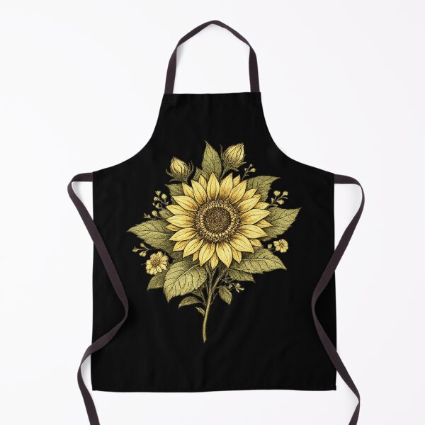 Item preview, Vintage Sunflower Botanical Nature designed and sold by MagicMakerPh⭐⭐⭐⭐⭐.