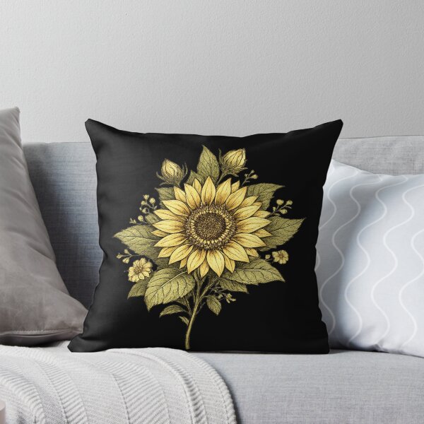 Item preview, Vintage Sunflower Botanical Nature designed and sold by MagicMakerPh⭐⭐⭐⭐⭐.