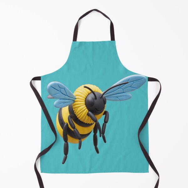 Item preview, Happy bee in flight colorful cartoon bee design designed and sold by SmashingDeals.